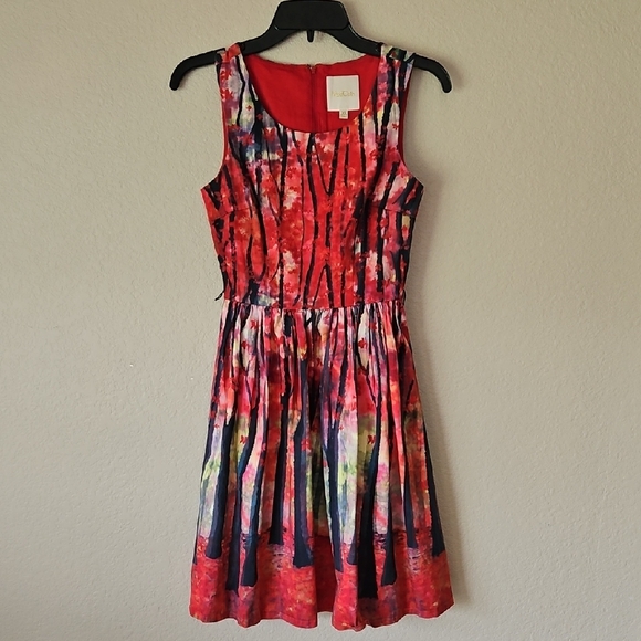 Xs Modcloth Fall Colors Dress‎ - Picture 2 of 9